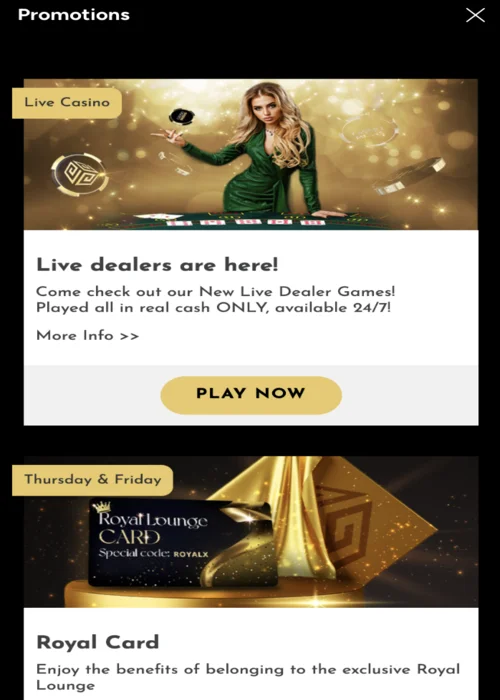 Rewards Midas Casino